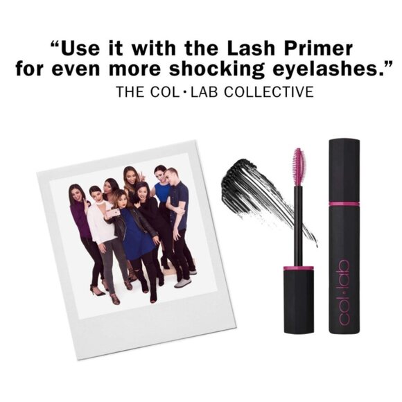 THE WORKS Wow Effect "Eye-Have-it-ALL" Mascara Extreme Black WATERPROOF NWT - Picture 3 of 11